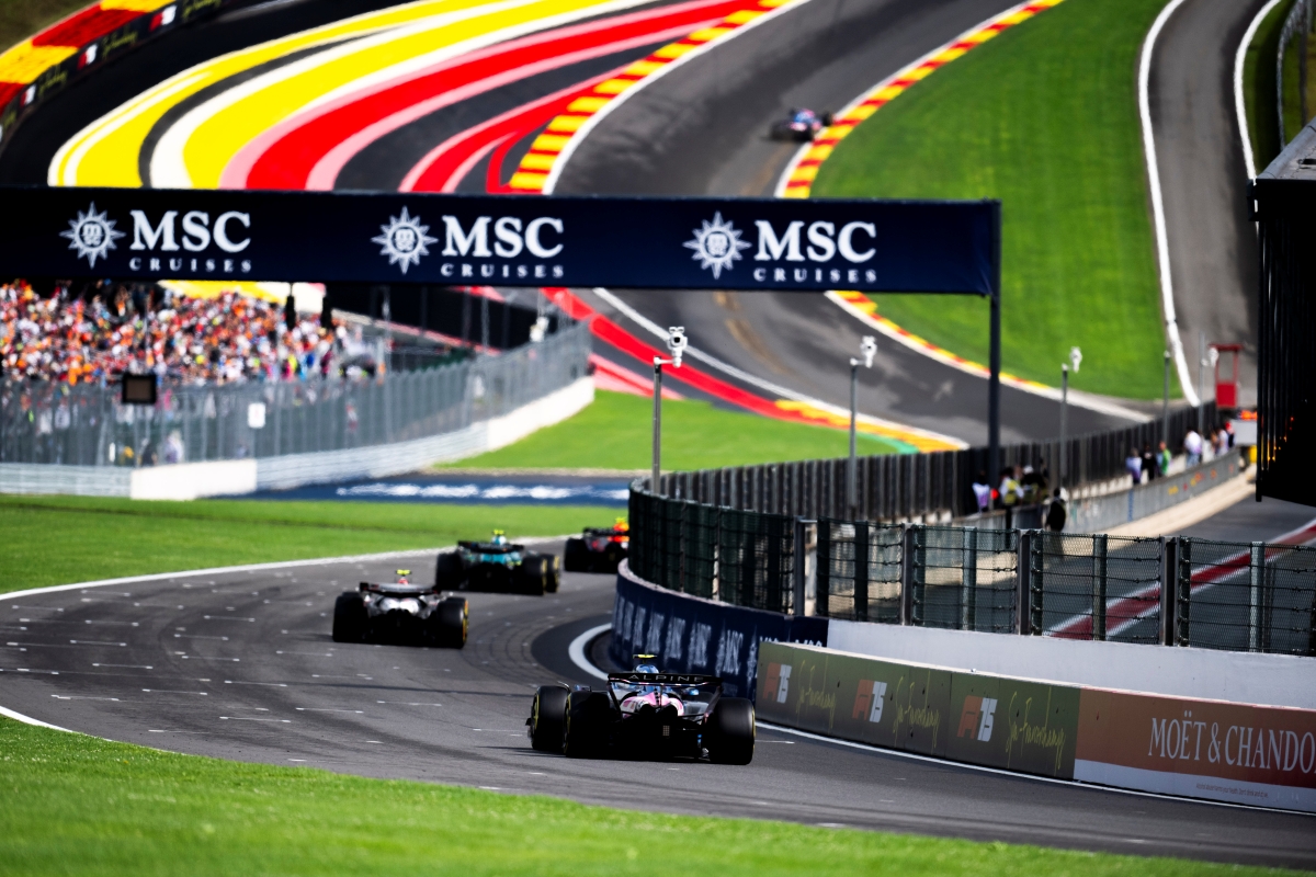 The schedule for the 2026 Belgian Formula 1 Grand Prix at Spa-Francorchamps