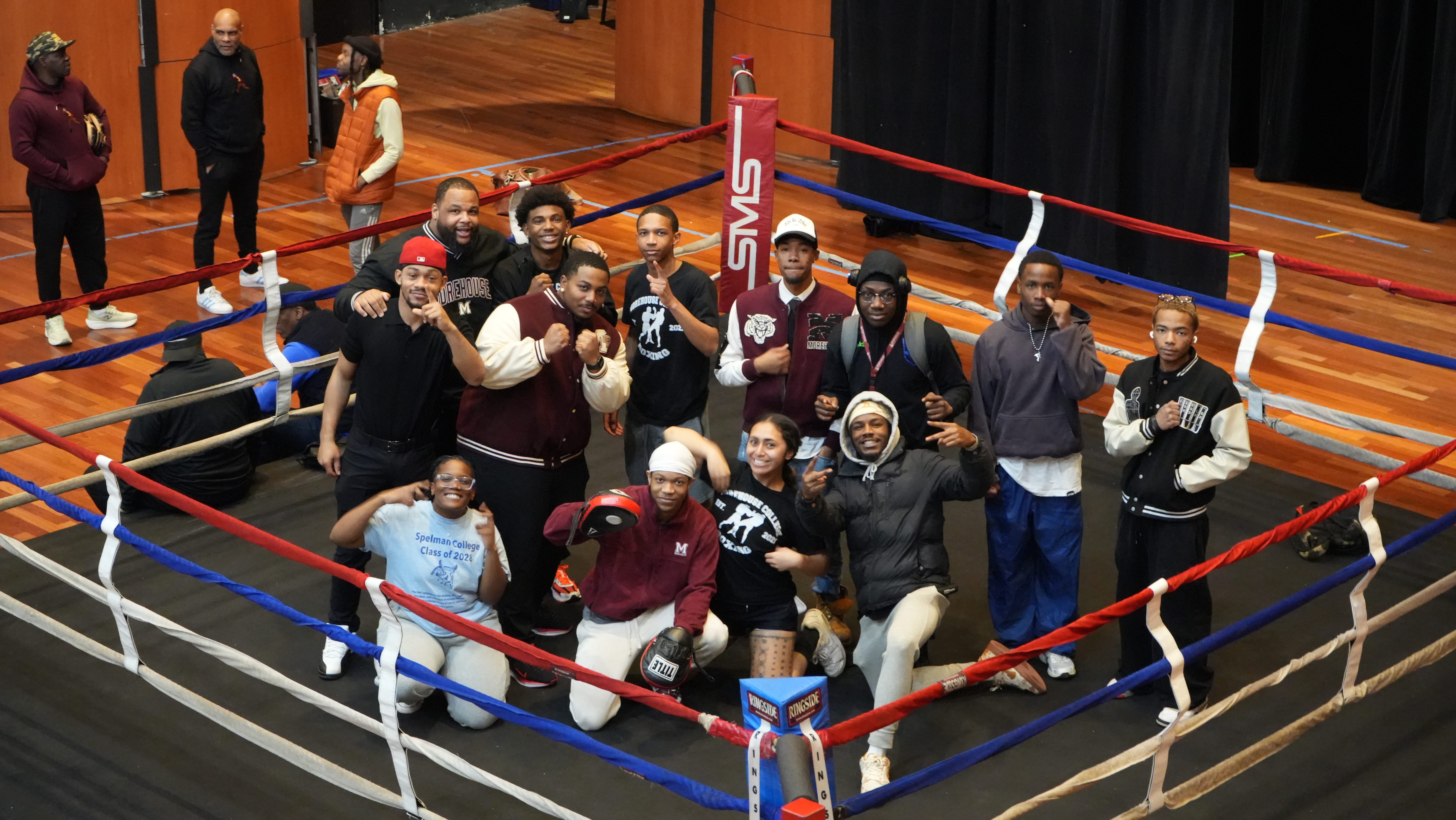 Morehouse's Boxing Club offers a supportive space for members to train their bodies and combat