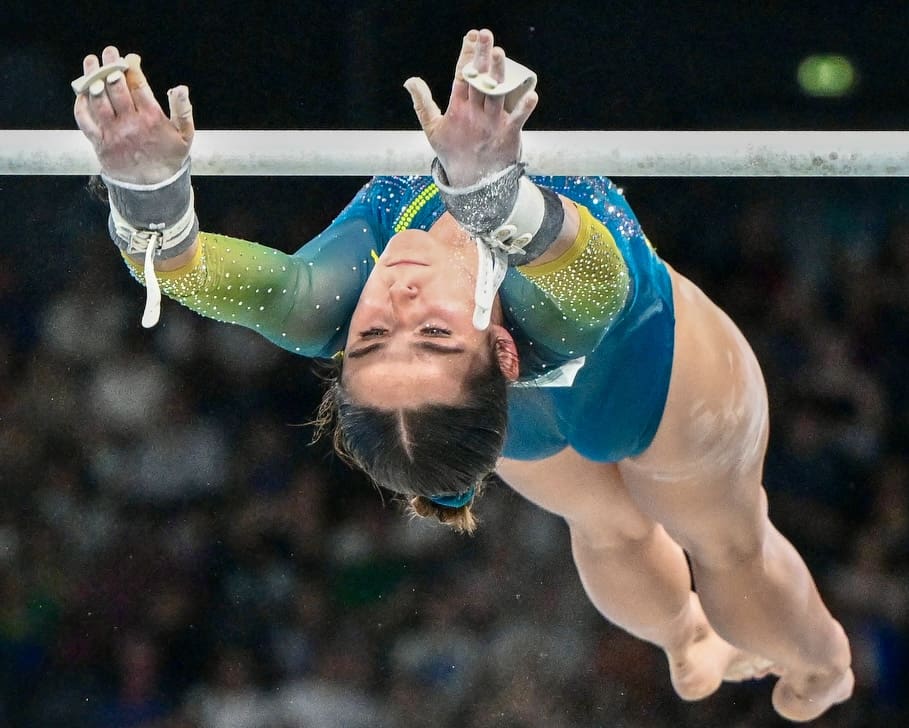 2024 Olympic Games Paris - Day 2 - Artistic Gymnastics Womens team qualification. 

Image: Nick La Galle