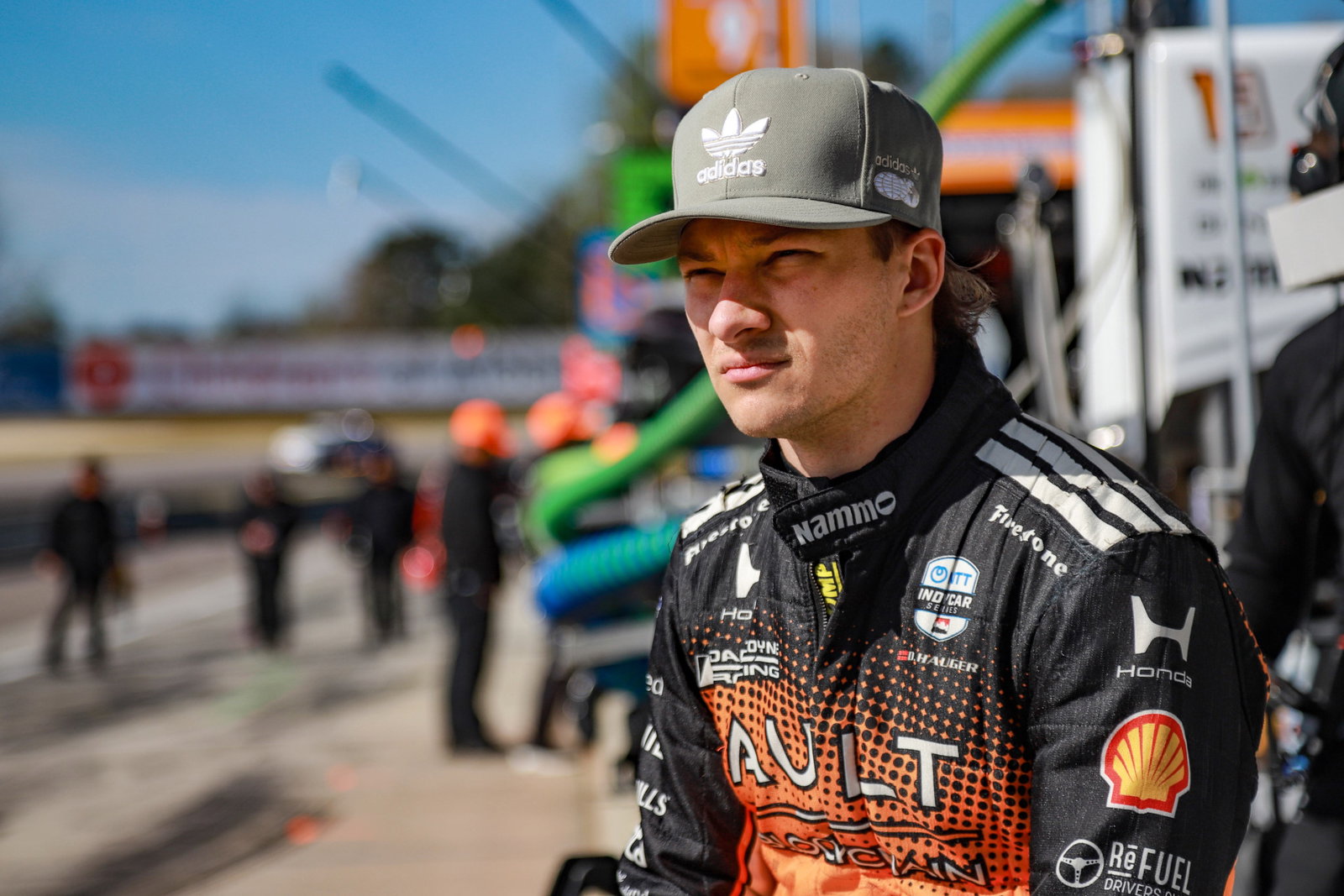 Dale Coyne Racing driver Dennis Hauger.