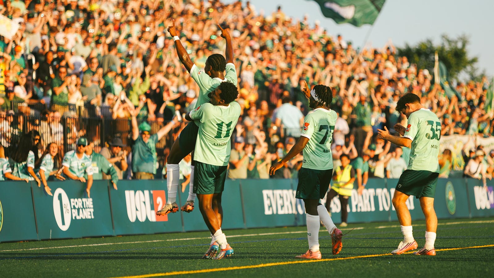 VERMONT GREEN ARE 2026 USL2 EASTERN CONFERENCE CHAMPIONS!