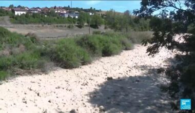 French rivers dry up amid prolonged heatwaves