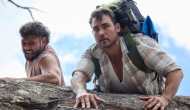 A Home & Away cliff fall cliffhanger