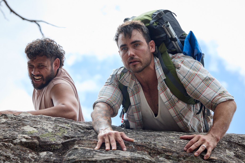 A Home & Away cliff fall cliffhanger