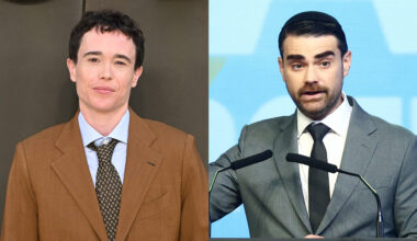 Elliot Page and Ben Shapiro