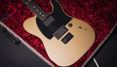 Fender Limited Edition Jim Root Telecaster Shoreline Gold
