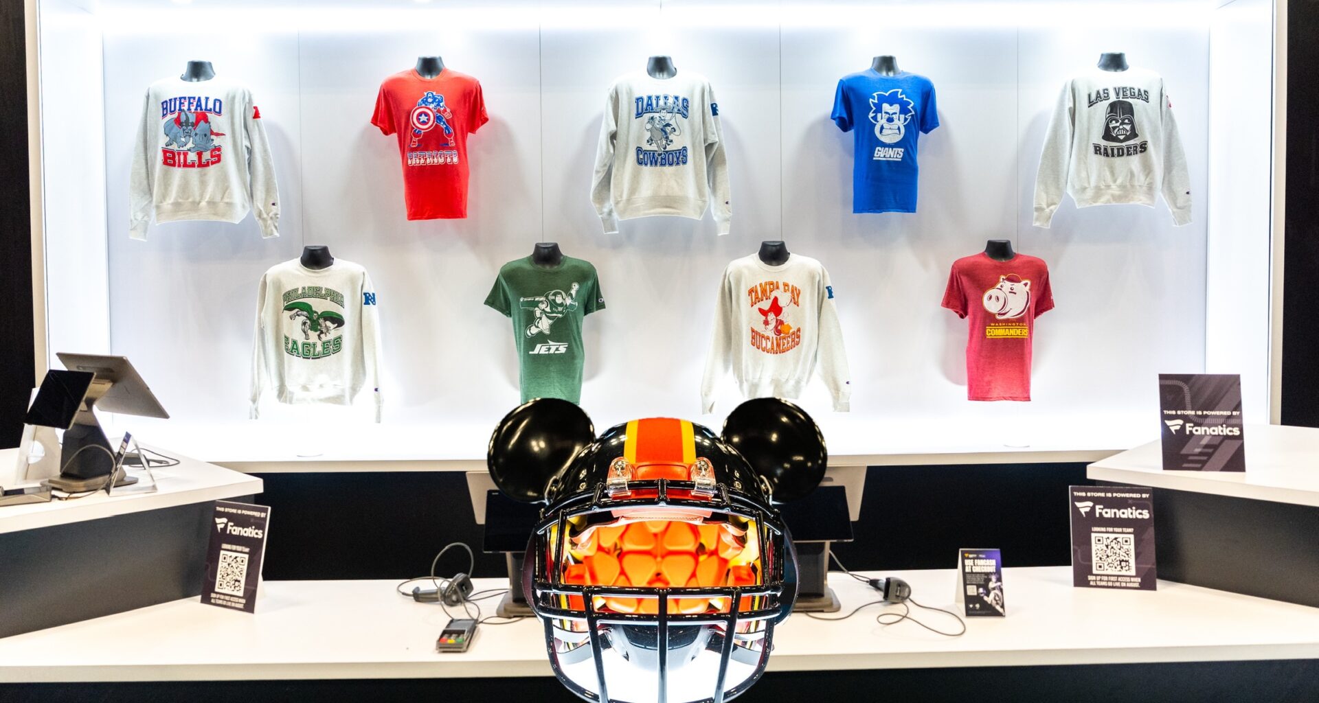 Champion NFL Collection Pairs Teams and Characters