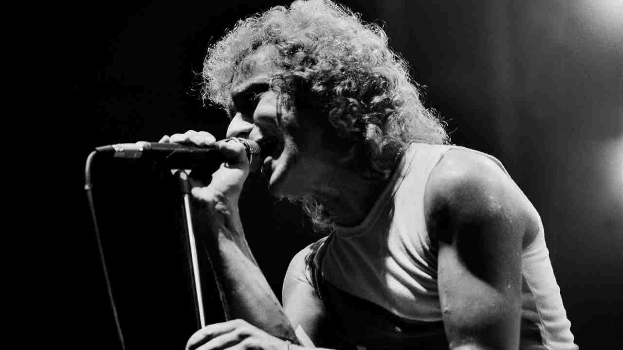 Foreigner&rsquo;s Lou Gramm performing live in 1981