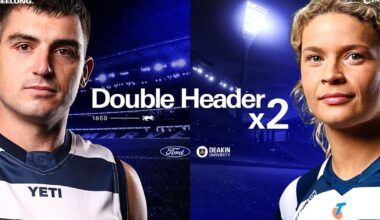 Geelong Set for Historic AFL & AFLW Doubleheaders in August