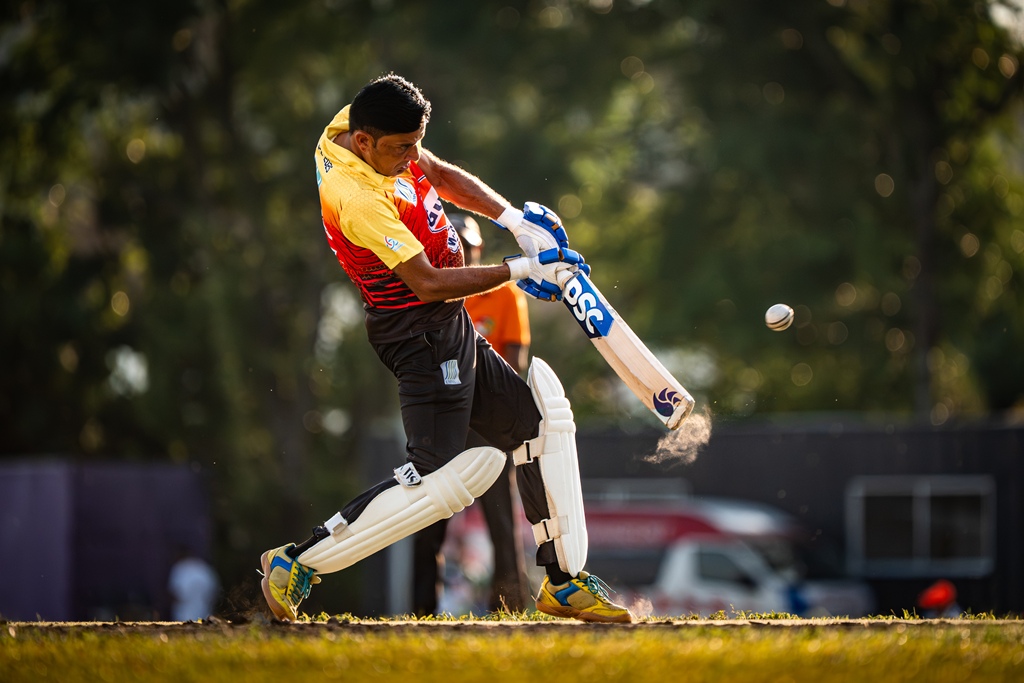 MPL match in progress