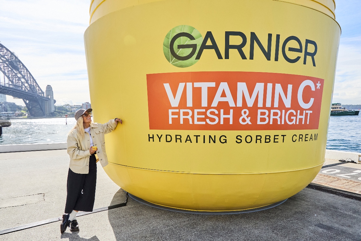 Garnier scoops up experiential retail with sorbet creamery launch