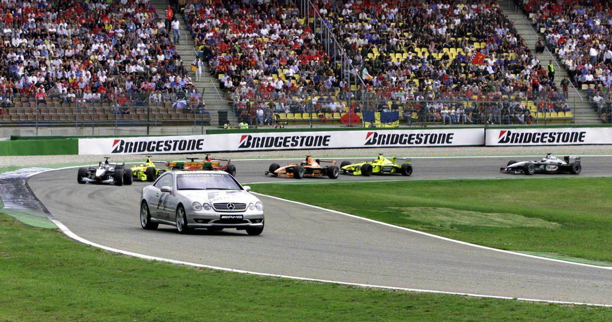 Mercedes employee track invasion overshadows maiden race victory - On This Day