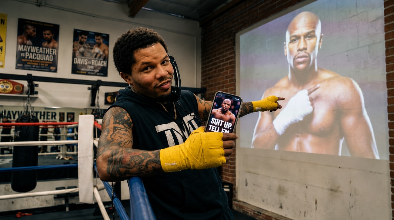 Image: Gervonta Davis Calls Out Floyd Mayweather After Targeting Devin Haney And Shakur Stevenson