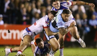 NRL Rd 4 - Sharks v Knights