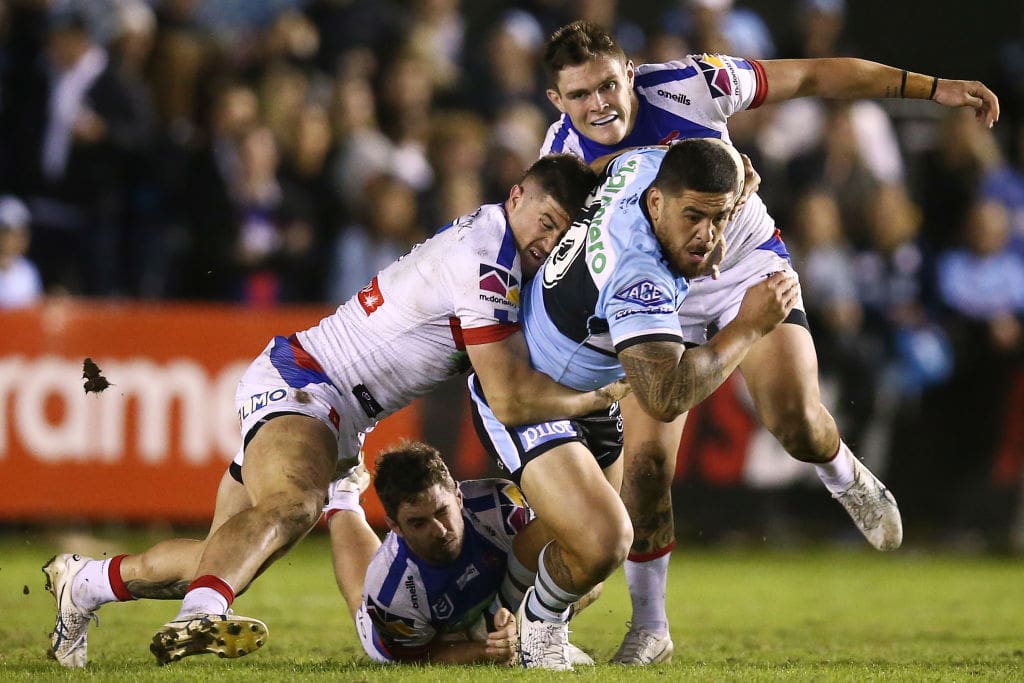 NRL Rd 4 - Sharks v Knights