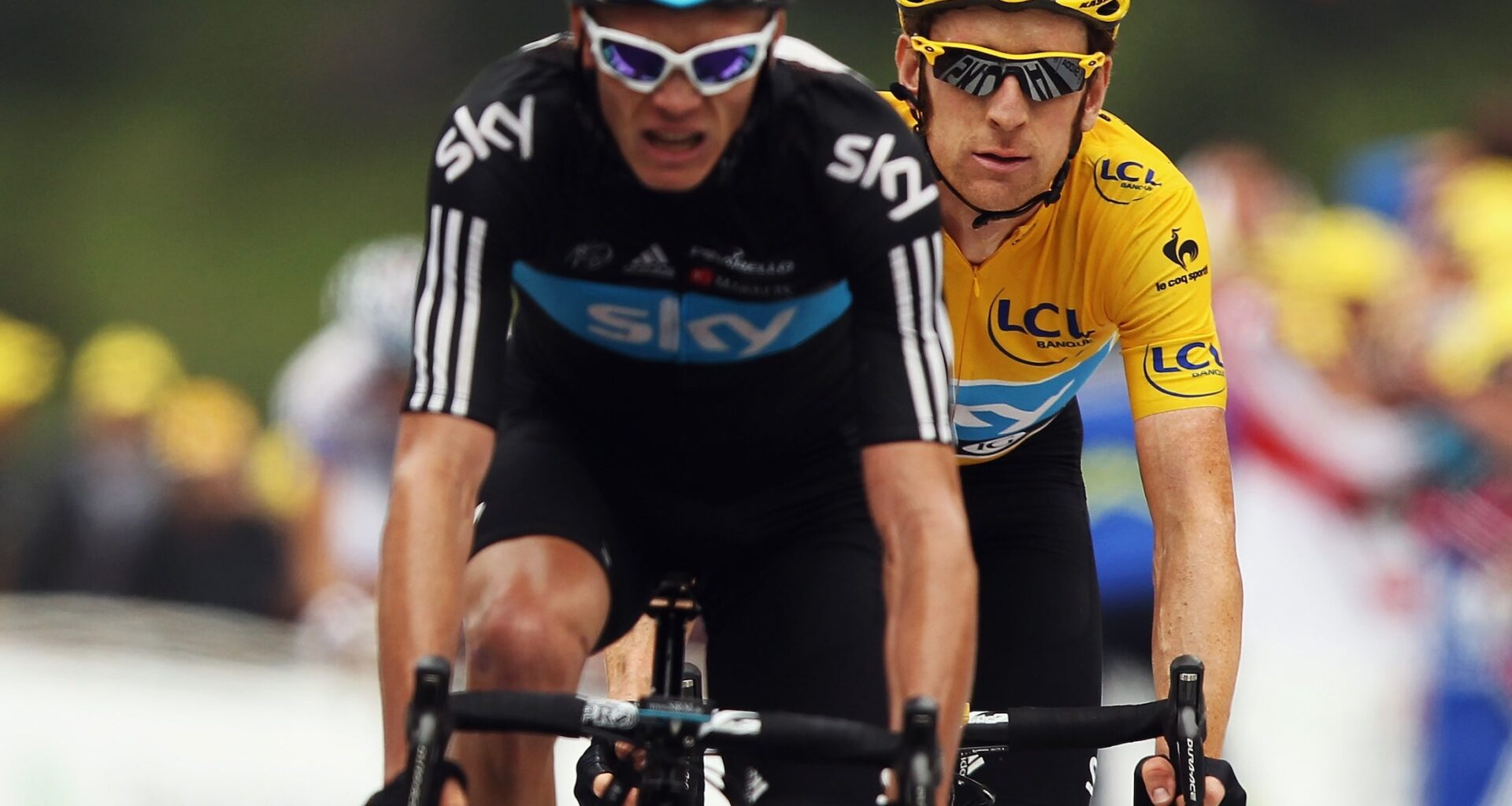 Chris Froome Bradley Wiggins 2012 Tour de France