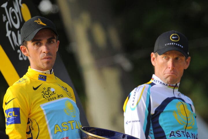 Lance Armstrong Alberto Contador