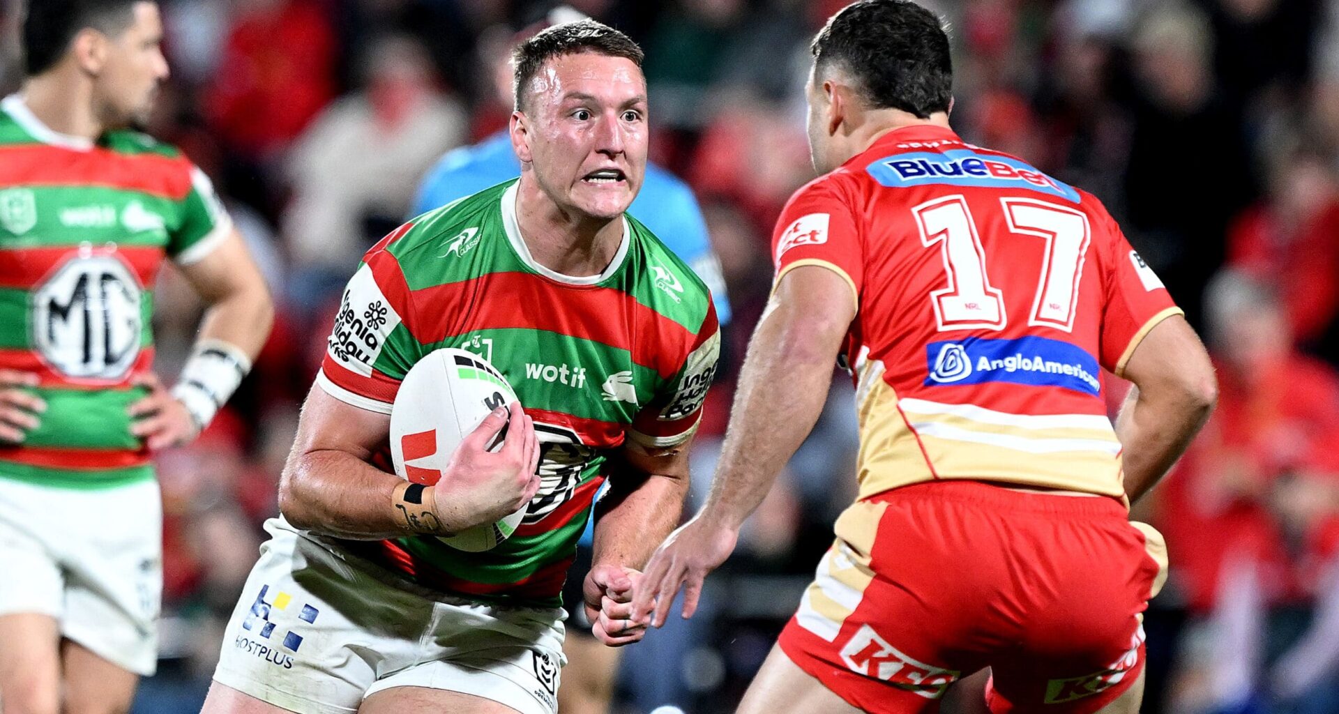 NRL Rd 19 - Dolphins v Rabbitohs
