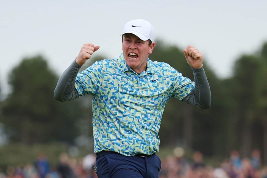 Bob MacIntyre winning the 2024 Scottish Open | Source: Getty Images