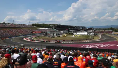 BUDAPEST, HUNGARY - JULY 21: Oscar Piastri of Australia driving the (81) McLaren MCL38 Mercedes