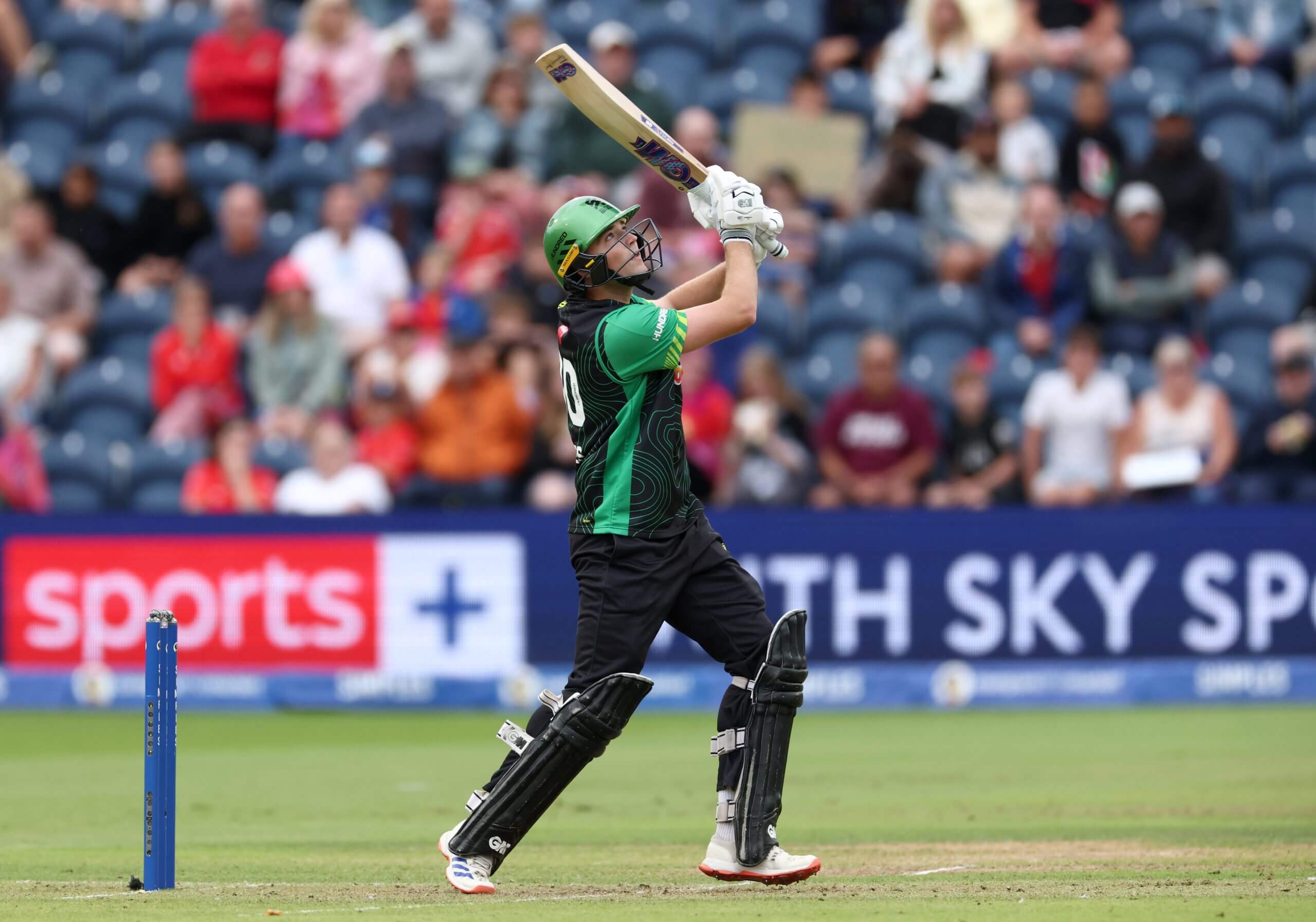 James Coles, playing for Southern Brave, hits out in last year's The Hundred