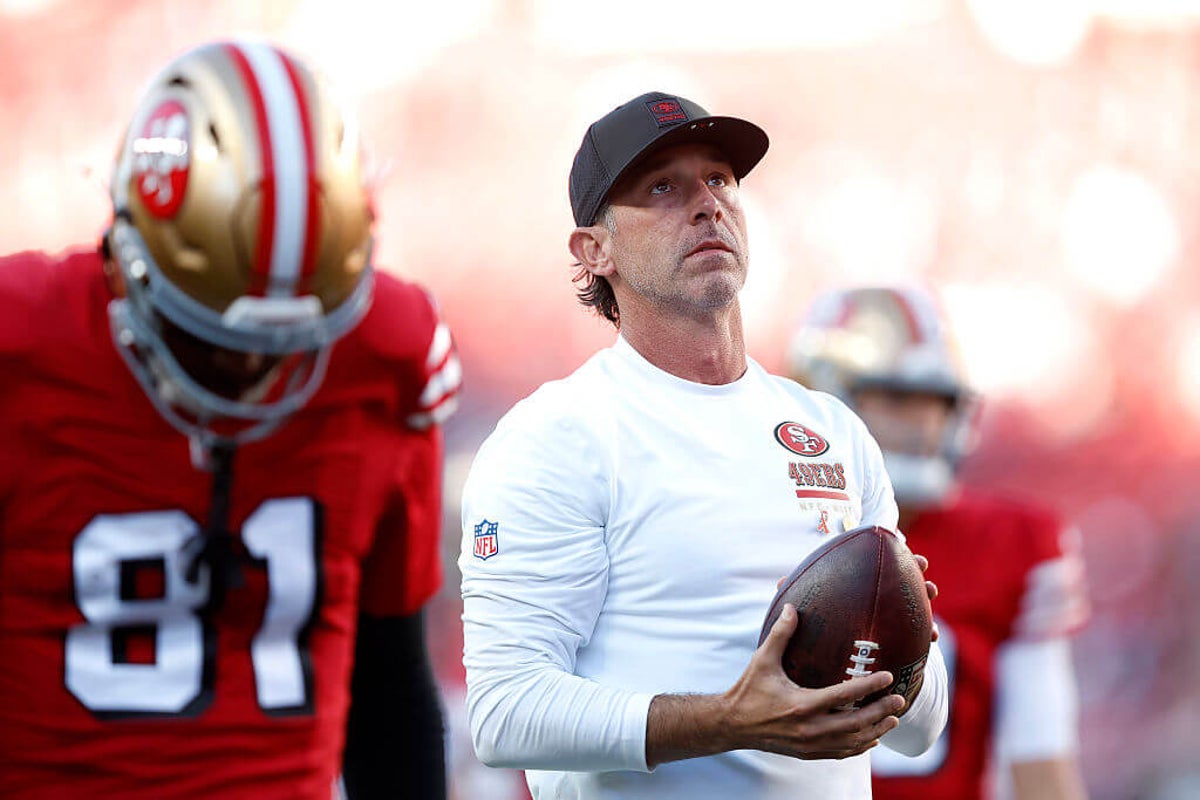 Early NFL training camp notes, Kyle Shanahan’s injury and Aaron Donald’s status