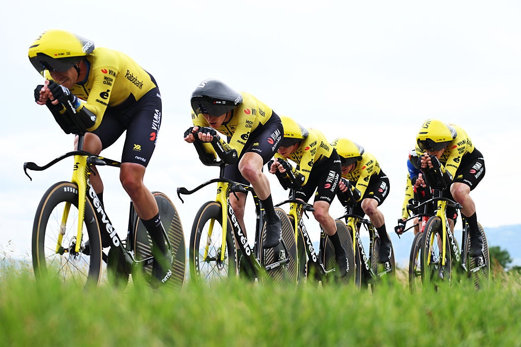 Jonas Vingegaard and Visma-Lease a Bike will be contenders for the stage 1 TTT of the Tour de France.