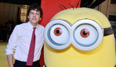 Minions: Jesse Eisnberg, Jeff Bridges, Zoey Deutch Speak Minionese
