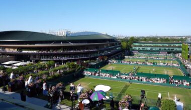 Wimbledon rides a rain-free fortnight to record-high attendance – NBC4 Washington