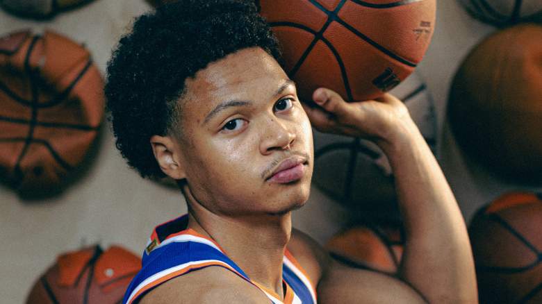 Jack Kayil #77 of the New York Knicks