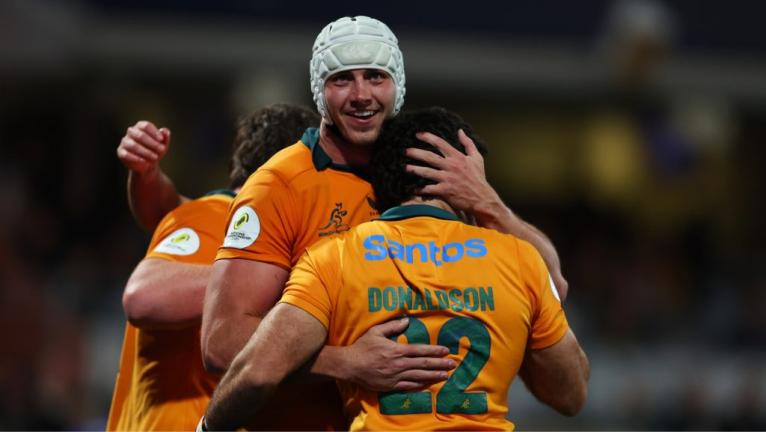 Josh Canham of the Wallabies