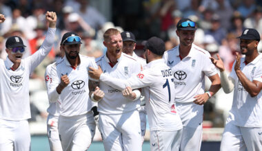 The England cricket team is going backwards