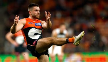 Every week's 'life or death', says Giant on eve of 100th game