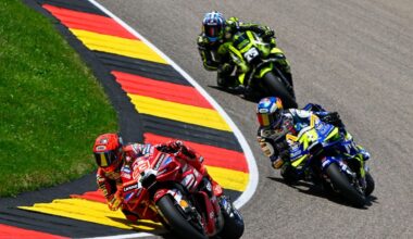 Marc Marquez cruises to dominant German GP win as rivals crash