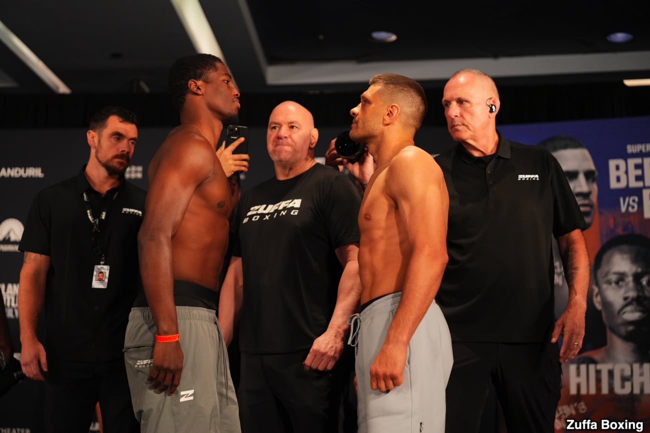 Zuffa Boxing Live Results: Berlanga, Hitchins, Wallin Fight in New York