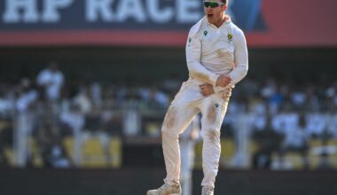 Simon Harmer Named Test Player of the Year