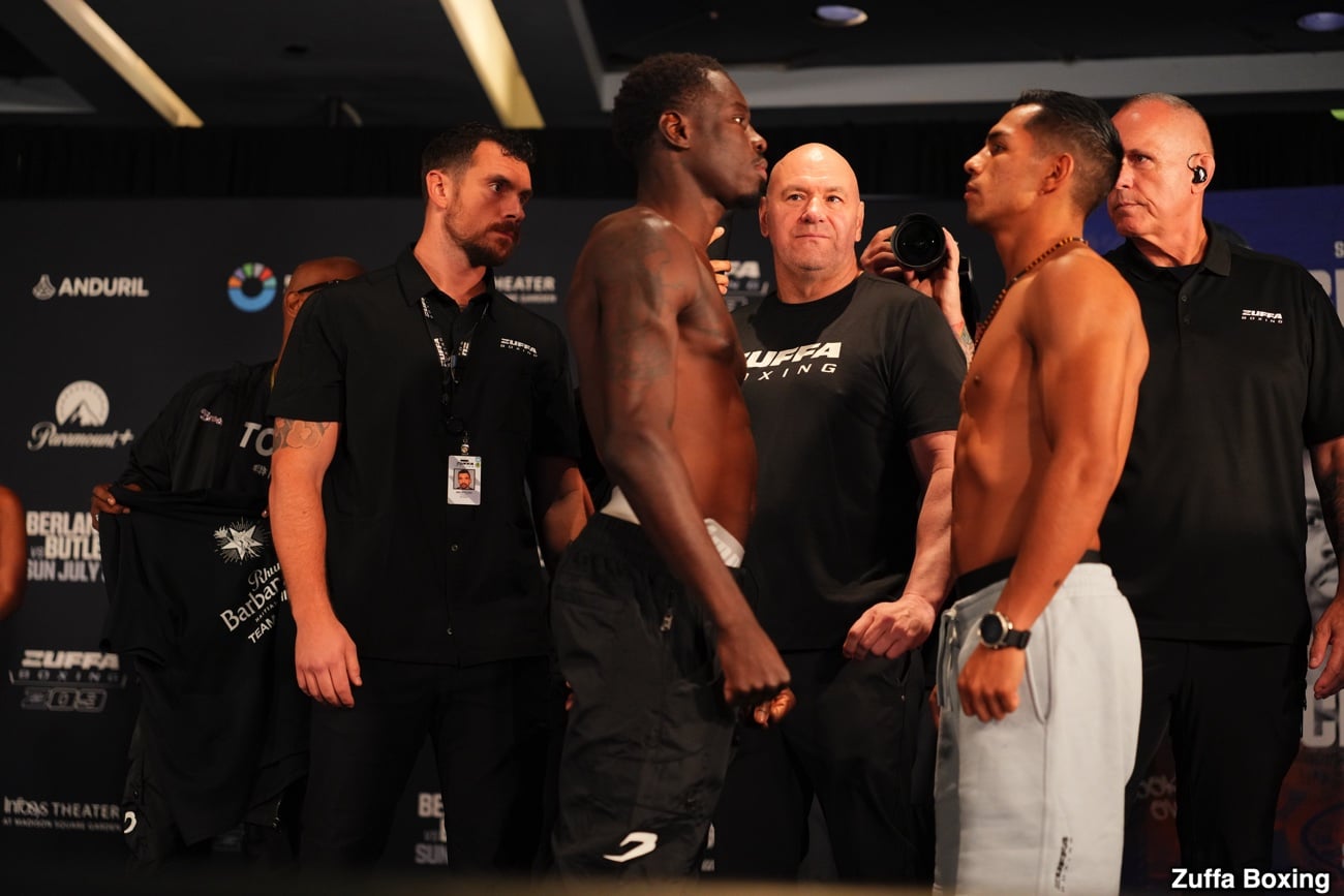 Zuffa Boxing Live Results: Berlanga, Hitchins, Wallin Fight in New York