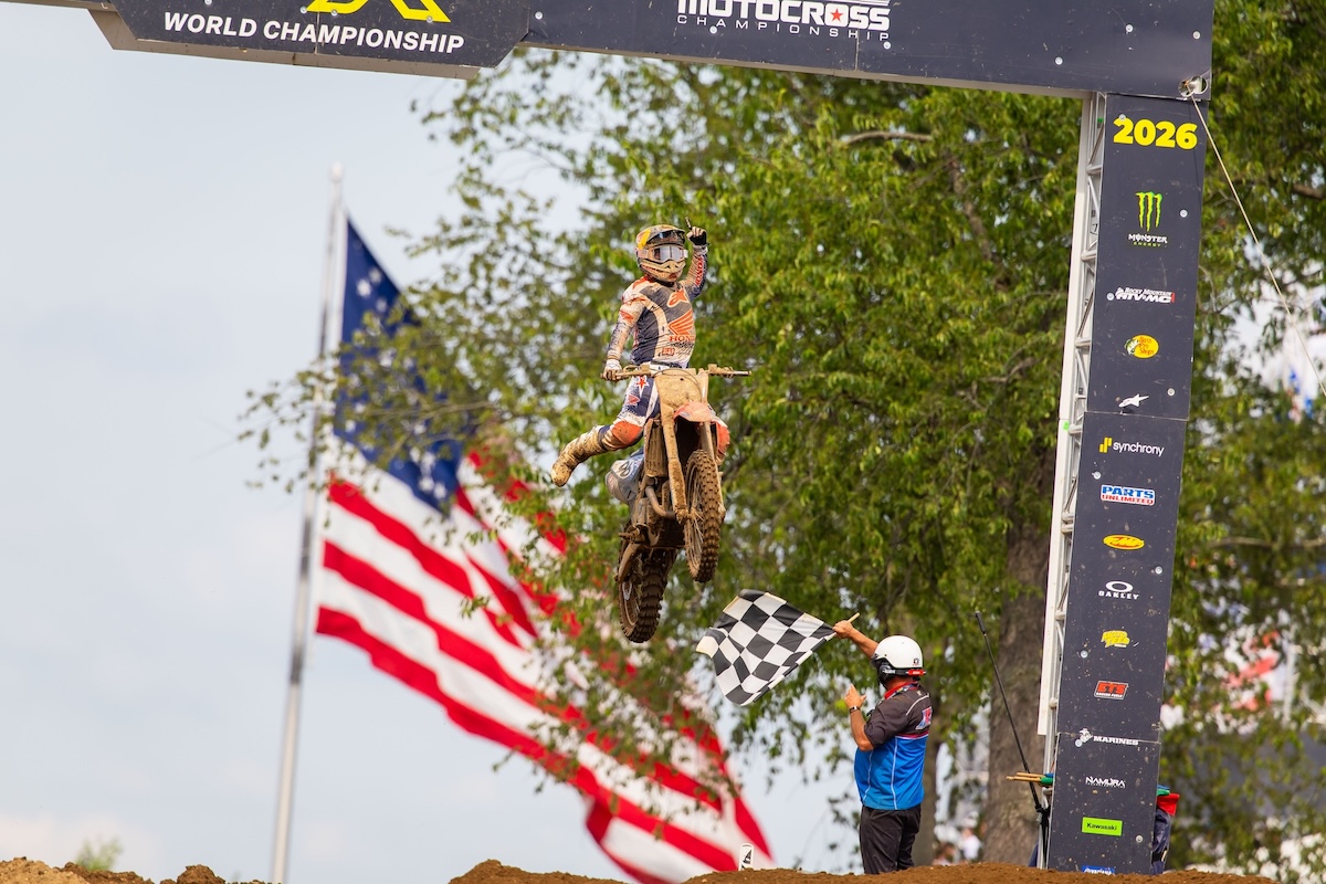 Hunter Lawrence wint opnieuw tijdens historische RedBud National op Amerikaanse Onafhankelijkheidsdag