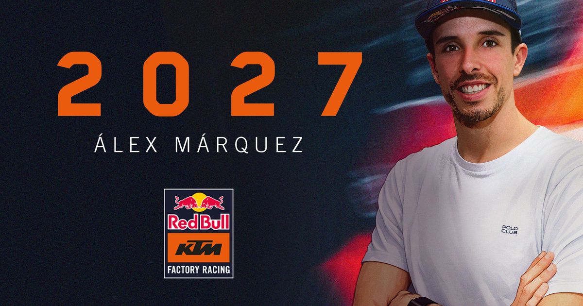 Red Bull KTM welcomes Alex Marquez for 2027