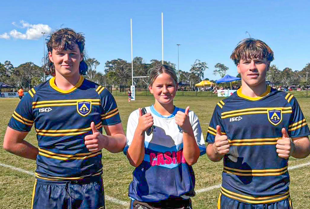 500 students play on six fields at rugby tournament
