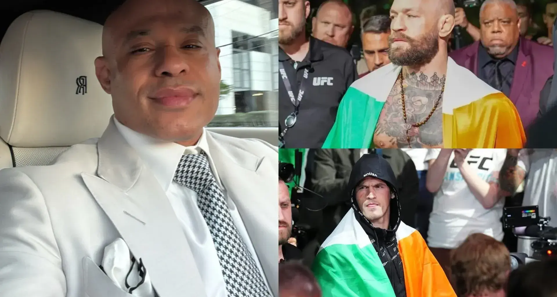Ali Abdelaziz Ian Machado Garry posts screenshots