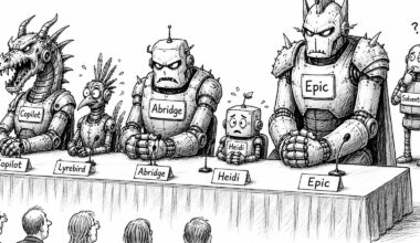 AI locals vs AI giants vs Epic inside a NSW A/B testing paradigm