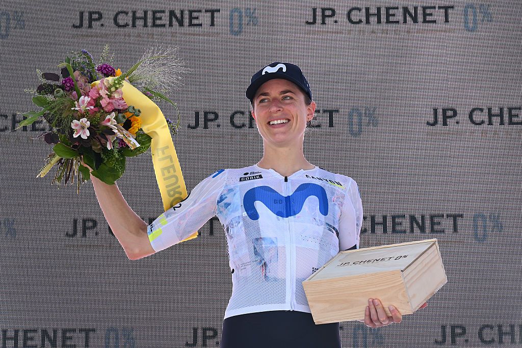 Reusser on the Tour de Suisse podium