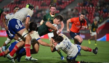 South Africa U20 player ratings vs France