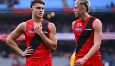 Bombers cop big fine from the AFL over umpire contact