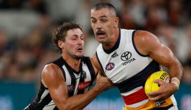Follow it LIVE: Adelaide Crows v Collingwood Magpies, AFL round 20 2026