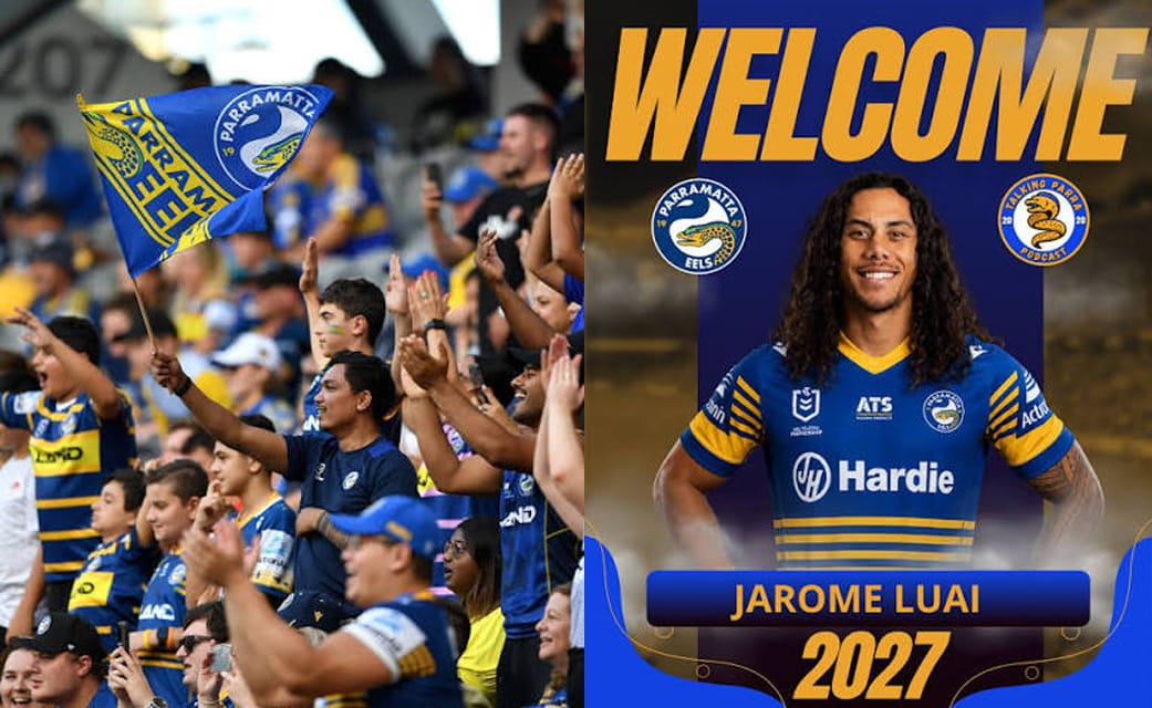 Parramatta Eels Eye 9th Spot On The 2027 NRL Ladder With Jarome Luai Signing