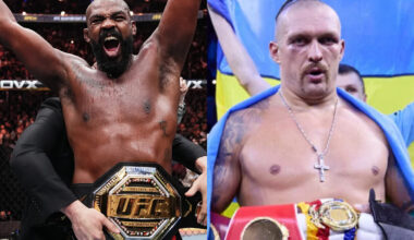 Jon Jones says he'd only fight Oleksandr Usyk under MMA rules