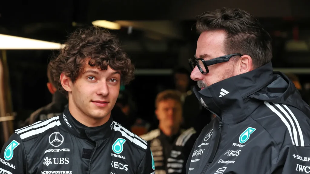 It was Lagrue who signed up championship leader Kimi Antonelli to Mercedes
