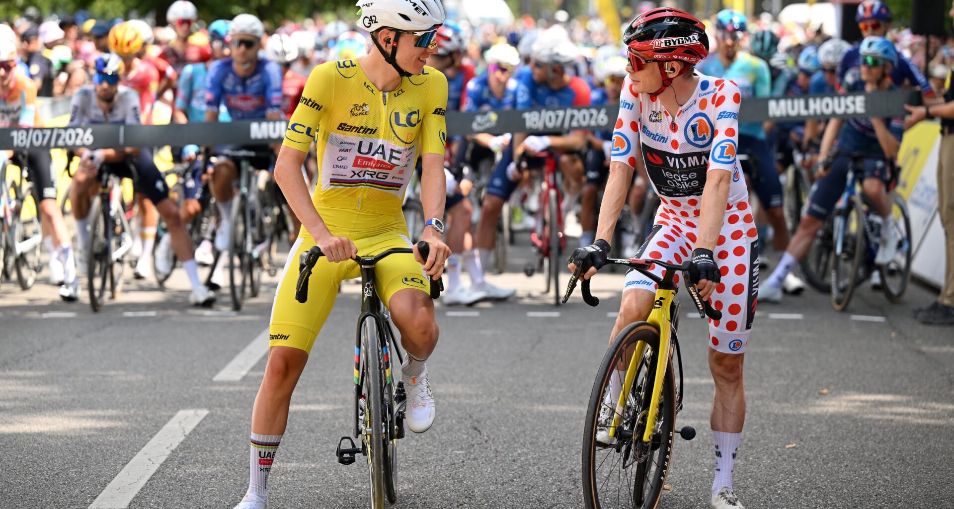'I got four hours of sleep today' – Tadej Pogačar and Jonas Vingegaard faced early morning anti-doping tests at Tour de France